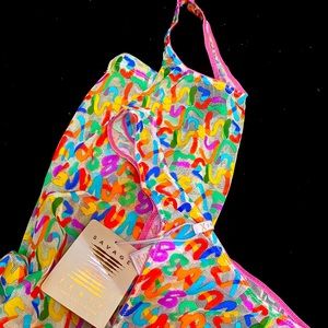 Tagged by SavageX Fenty Logo Catsuit with Thong included Pride Edition